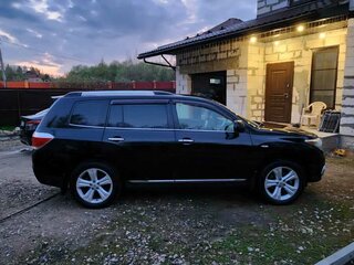 2012 Toyota Highlander II (XU40) Рестайлинг, чёрный, 1740000 рублей, вид 5