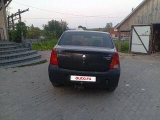 2008 Renault Logan I, серый, 290000 рублей, вид 4