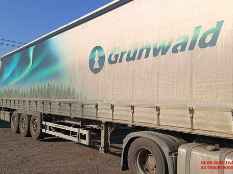2023 Grunwald Полуприцеп шторный, белый, 2201000 рублей, вид 4