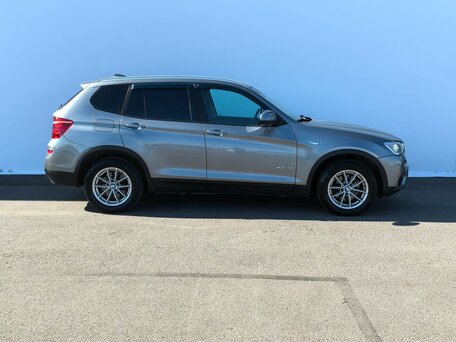2014 BMW X3 20d xDrive II (F25) Рестайлинг, серый, 1540000 рублей, вид 3