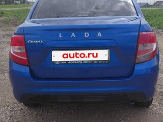 2021 Lada (ВАЗ) Granta I Рестайлинг, синий, 650000 рублей, вид 5