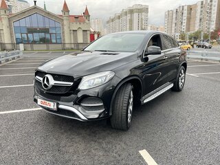 2016 Mercedes-Benz GLE Coupe 350 d I (C292), чёрный, 4210000 рублей, вид 2