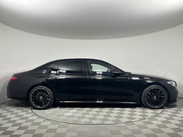 2026 Mercedes-Benz S-Класс 450 d 4MATIC VII (W223) Рестайлинг, чёрный - вид 3