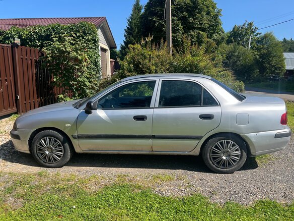 2003 Mitsubishi Carisma I Рестайлинг, серебристый - вид 6