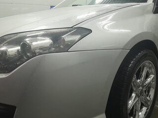 2008 Renault Laguna III, серебристый, 650000 рублей, вид 4