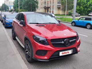 2015 Mercedes-Benz GLE Coupe 450 AMG I (C292), красный, 3777000 рублей, вид 3