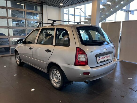 2012 Lada (ВАЗ) Kalina I, серебристый, 280000 рублей - вид 4
