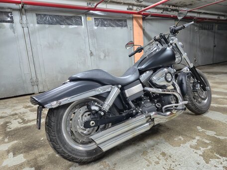 2013 Harley-Davidson Fat Bob, чёрный, 799000 рублей, вид 3