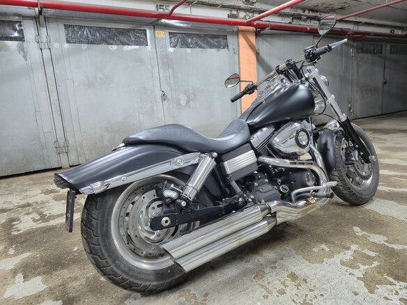 2013 Harley-Davidson Fat Bob, чёрный - вид 2
