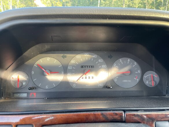1994 Volvo 960 I Рестайлинг, синий, 250000 рублей - вид 8