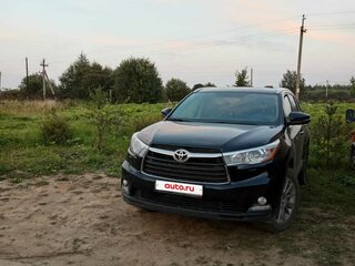 2014 Toyota Highlander III (XU50), чёрный, 2400000 рублей, вид 1