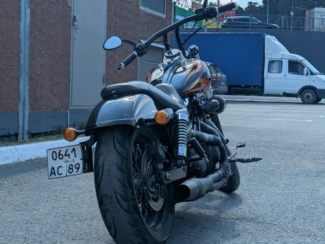 2012 Harley-Davidson Dyna Wide Glide, чёрный, 790000 рублей, вид 2