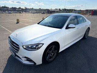 2021 Mercedes-Benz S-Класс 400 d 4MATIC VII (W223), белый, 8450000 рублей, вид 2