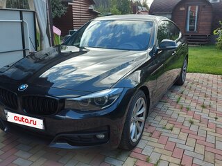 2017 BMW 3 серии Gran Turismo 320d xDrive VI (F3x) Рестайлинг, чёрный, 2400000 рублей, вид 3