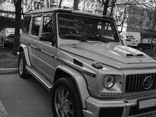 2006 Mercedes-Benz G-Класс 500 II (W463) Рестайлинг 1, синий, 3000000 рублей, вид 4
