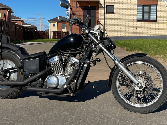 1996 Honda Steed 400, чёрный, 200000 рублей - вид 22