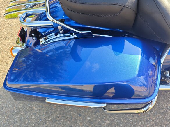 2015 Harley-Davidson Street Glide, синий, 1400000 рублей - вид 9