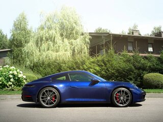2021 Porsche 911 Carrera 4S VIII (992), синий, 14900000 рублей, вид 3