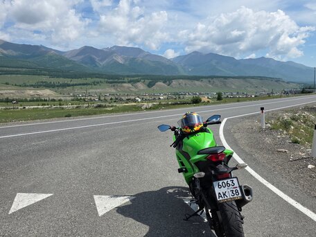 2012 Kawasaki Ninja 300, зелёный, 300000 рублей, вид 2