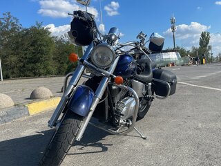 2001 Honda VT 1100, синий, 650000 рублей, вид 1