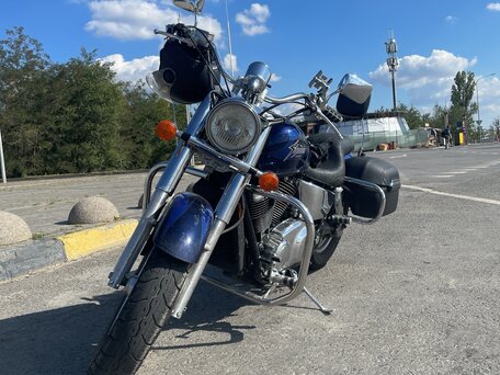 2001 Honda VT 1100, синий, 650000 рублей, вид 1