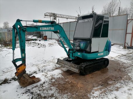 2000 Komatsu PC20, зелёный, 1800000 рублей, вид 2