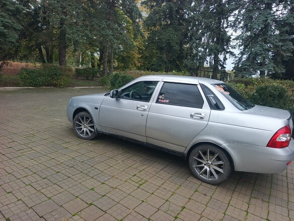 2007 Lada (ВАЗ) Priora I, серебристый, 270000 рублей - вид 6