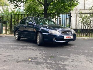 2009 Kia Spectra I Рестайлинг 2, синий, 630000 рублей, вид 2