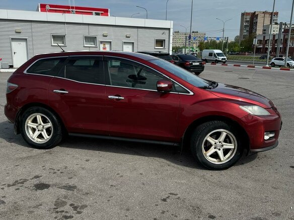 2008 Mazda CX-7 I, красный, 620000 рублей - вид 1