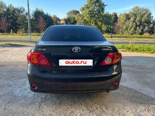 2007 Toyota Corolla X (E140, E150), чёрный, 790000 рублей, вид 3