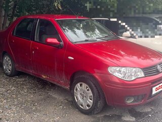 2009 Fiat Albea I Рестайлинг, красный, 350000 рублей, вид 2