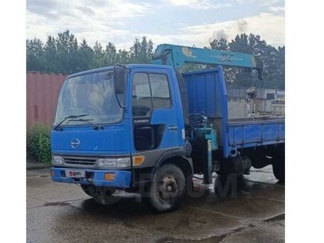 2000 Hino Автокран, синий, 3500000 рублей, вид 1