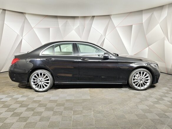 2020 Mercedes-Benz C-Класс 200 IV (W205) Рестайлинг, чёрный - вид 5