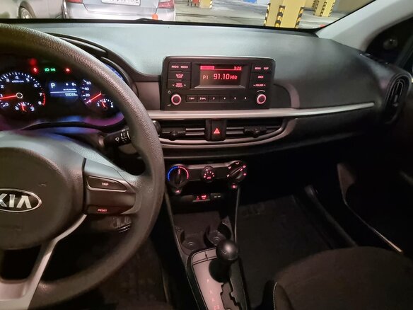 2017 Kia Picanto III, чёрный, 1200000 рублей - вид 11