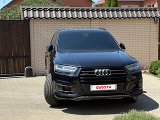 2018 Audi Q7 II (4M), чёрный, 4000000 рублей, вид 2