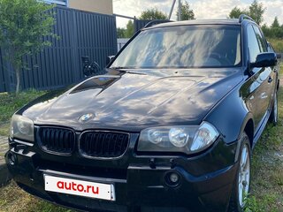 2004 BMW X3 30i I (E83), чёрный, 715000 рублей, вид 2