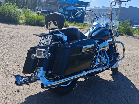 2005 Harley-Davidson Road King, чёрный, 900000 рублей, вид 4