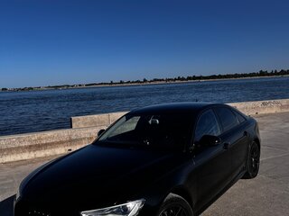 2014 Audi A6 IV (C7) Рестайлинг, чёрный, 1600000 рублей, вид 3
