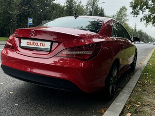 2016 Mercedes-Benz CLA 200 I (C117, X117), красный, 1700000 рублей, вид 3