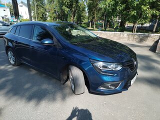 2017 Renault Megane IV, синий, 1200000 рублей, вид 4