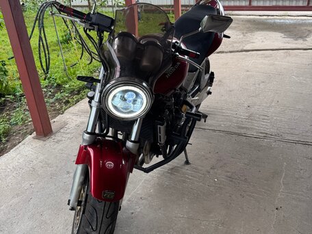 1999 Honda CB 600F Hornet, красный, 390000 рублей, вид 2