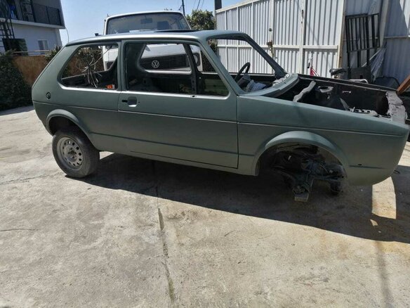 1981 Volkswagen Golf I, зелёный, 150000 рублей - вид 3