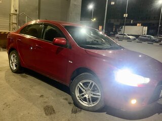 2010 Mitsubishi Lancer X, красный, 980000 рублей, вид 3