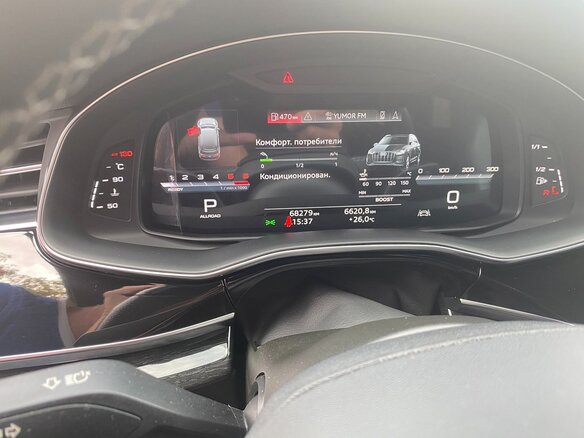 2021 Audi SQ7 I (4M) Рестайлинг, чёрный, 6745822 рублей - вид 11