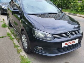 2013 Volkswagen Polo V, чёрный, 900000 рублей, вид 3