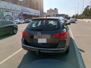 2014 Opel Astra J Рестайлинг, серый, 900000 рублей, вид 4