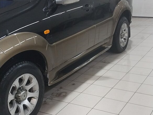 2002 SsangYong Rexton I, серый, 650000 рублей - вид 4