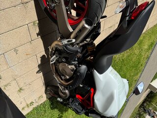 2014 Ducati Monster 821, белый, 800000 рублей, вид 3