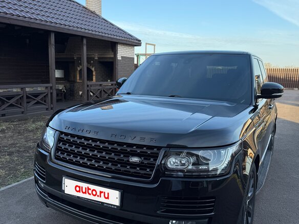 2013 Land Rover Range Rover IV, чёрный, 3520000 рублей - вид 2