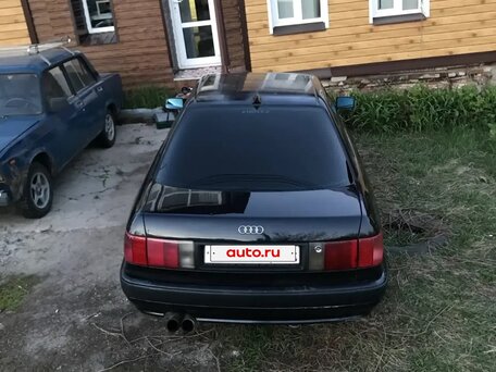 1992 Audi 80 V (B4), чёрный, 217000 рублей, вид 1
